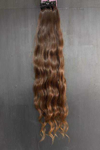 PRE-BONDED VIRGIN SLAVIC WAVY 50cm : 79g
