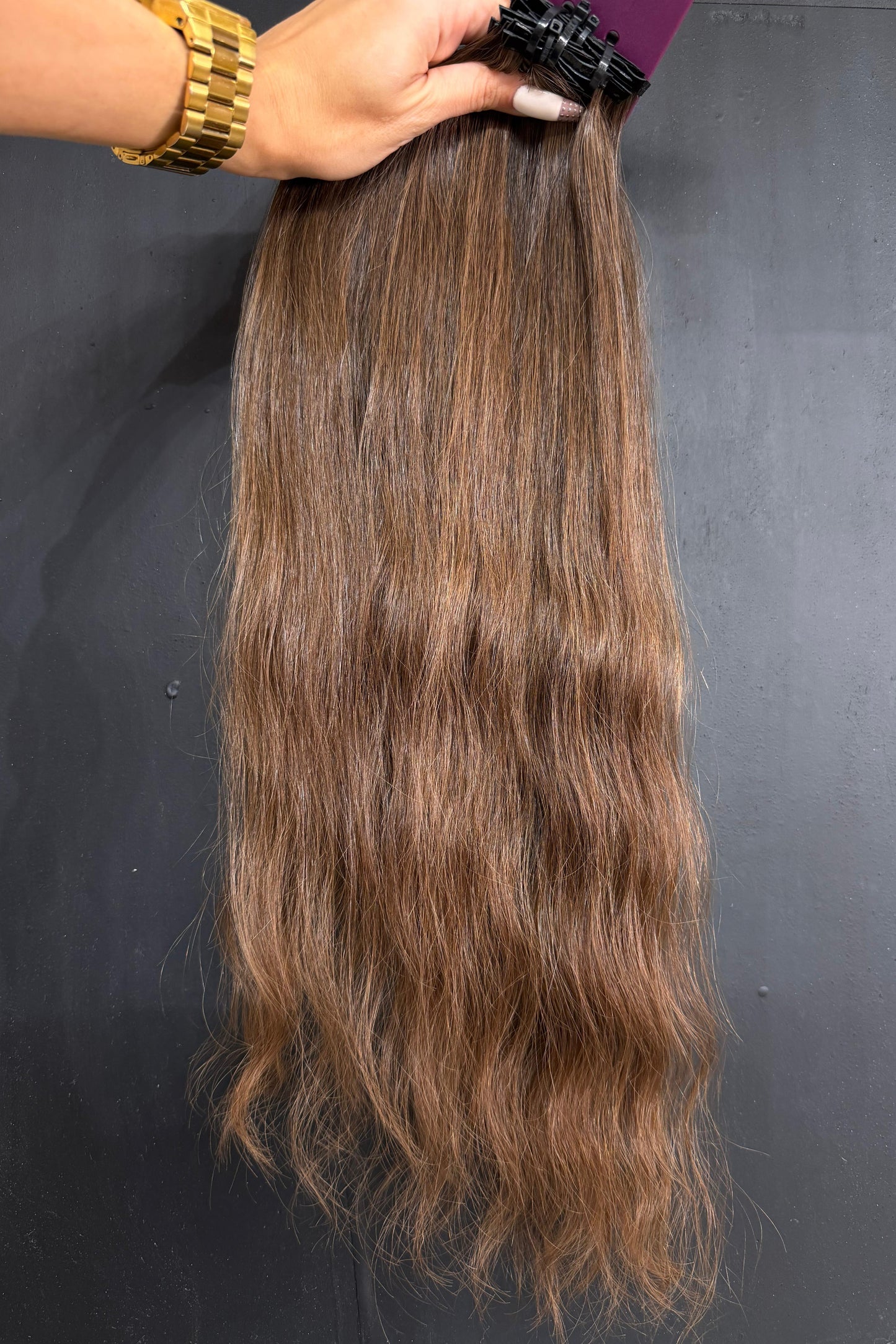 PRE-BONDED VIRGIN SLAVIC NATURAL WAVE 51cm : 61g