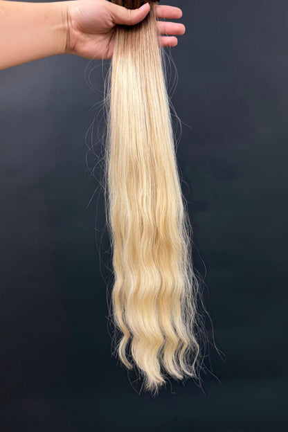 PRE-BONDED COLORED SLAVIC SLIGHT WAVE 53cm : 49g