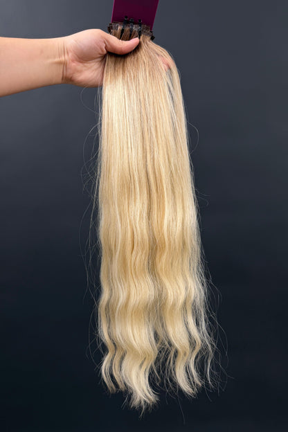 PRE-BONDED COLORED SLAVIC SLIGHT WAVE 53cm : 49g