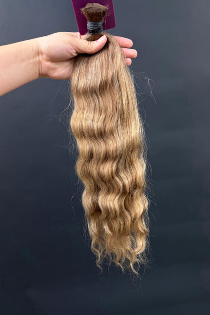 BULK COLORED SLAVIC NATURAL BODY WAVE 45cm : 106g