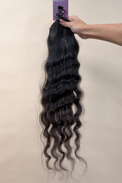 BULK VIRGIN SLAVIC DEEP WAVE CURLY 55cm : 68g