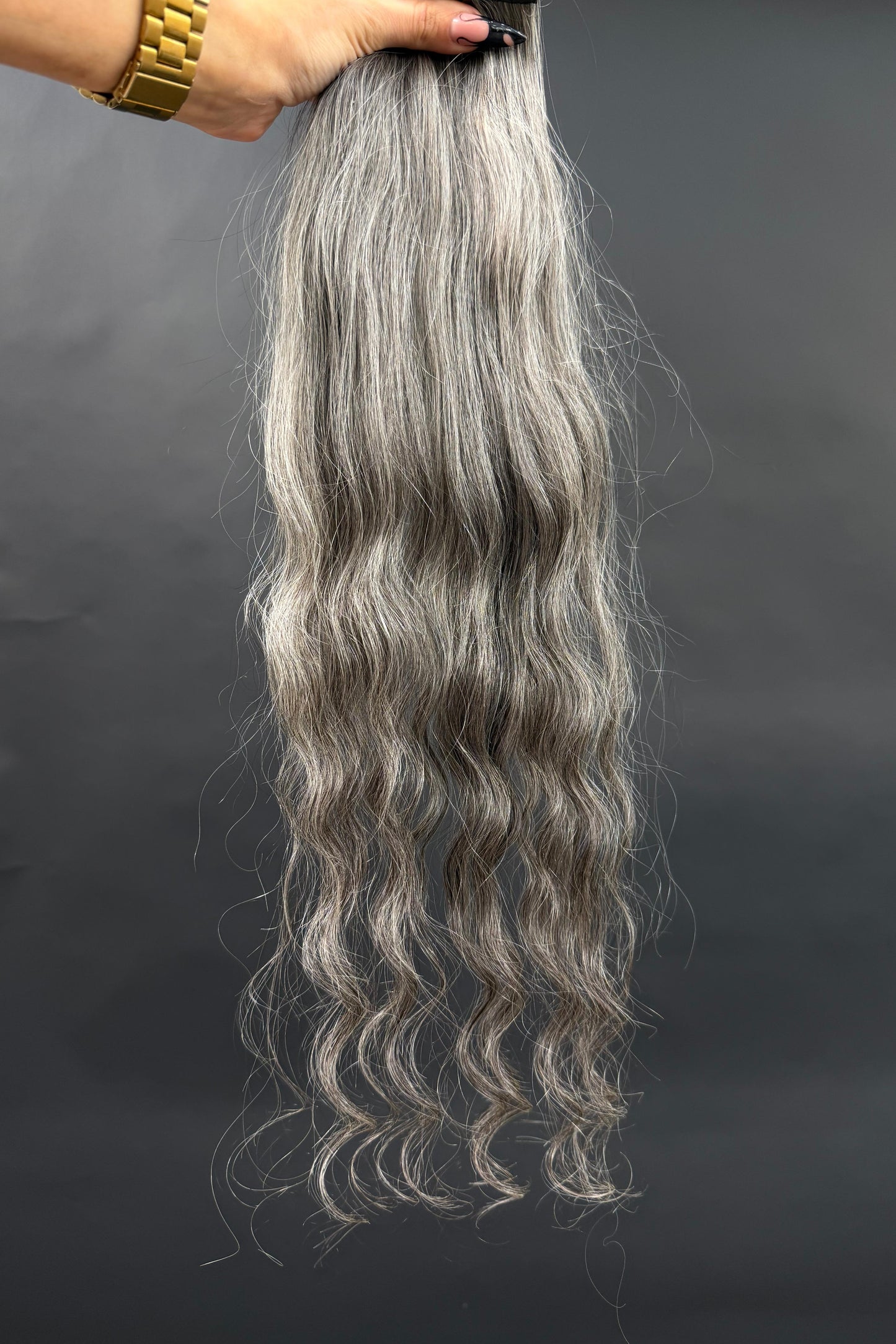 PRE-BONDED VIRGIN SLAVIC CURLY 52cm : 38g
