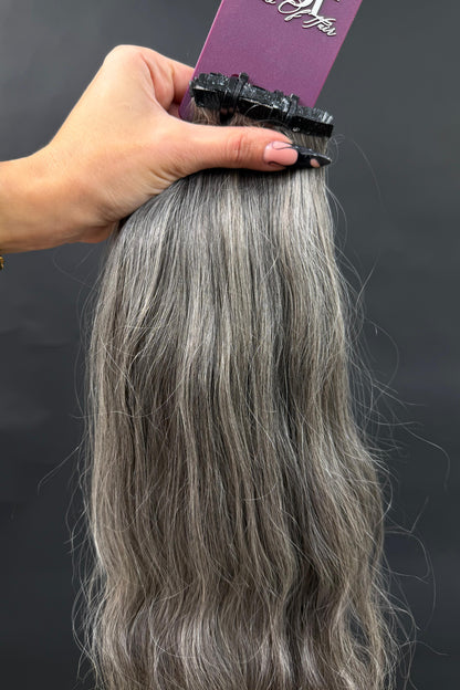 PRE-BONDED VIRGIN SLAVIC CURLY 52cm : 38g