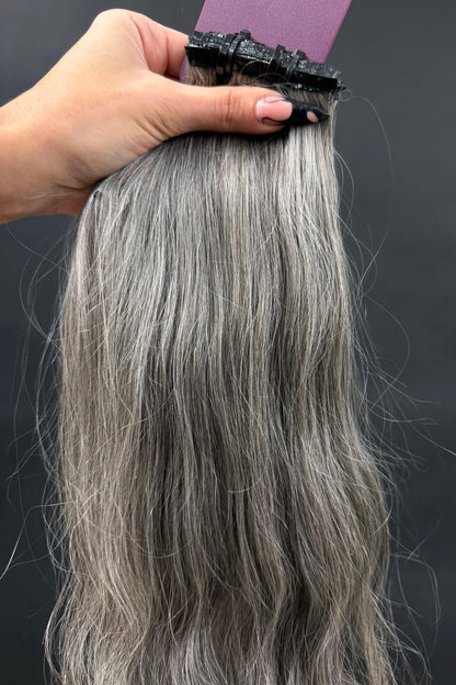 PRE-BONDED VIRGIN SLAVIC CURLY 52cm : 38g