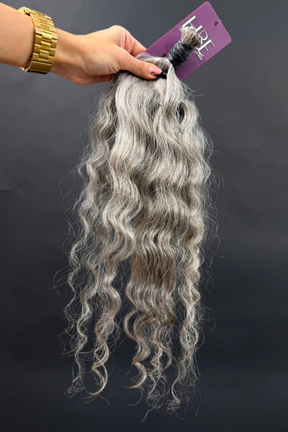 BULK VIRGIN SLAVIC CURLY 45cm : 57g