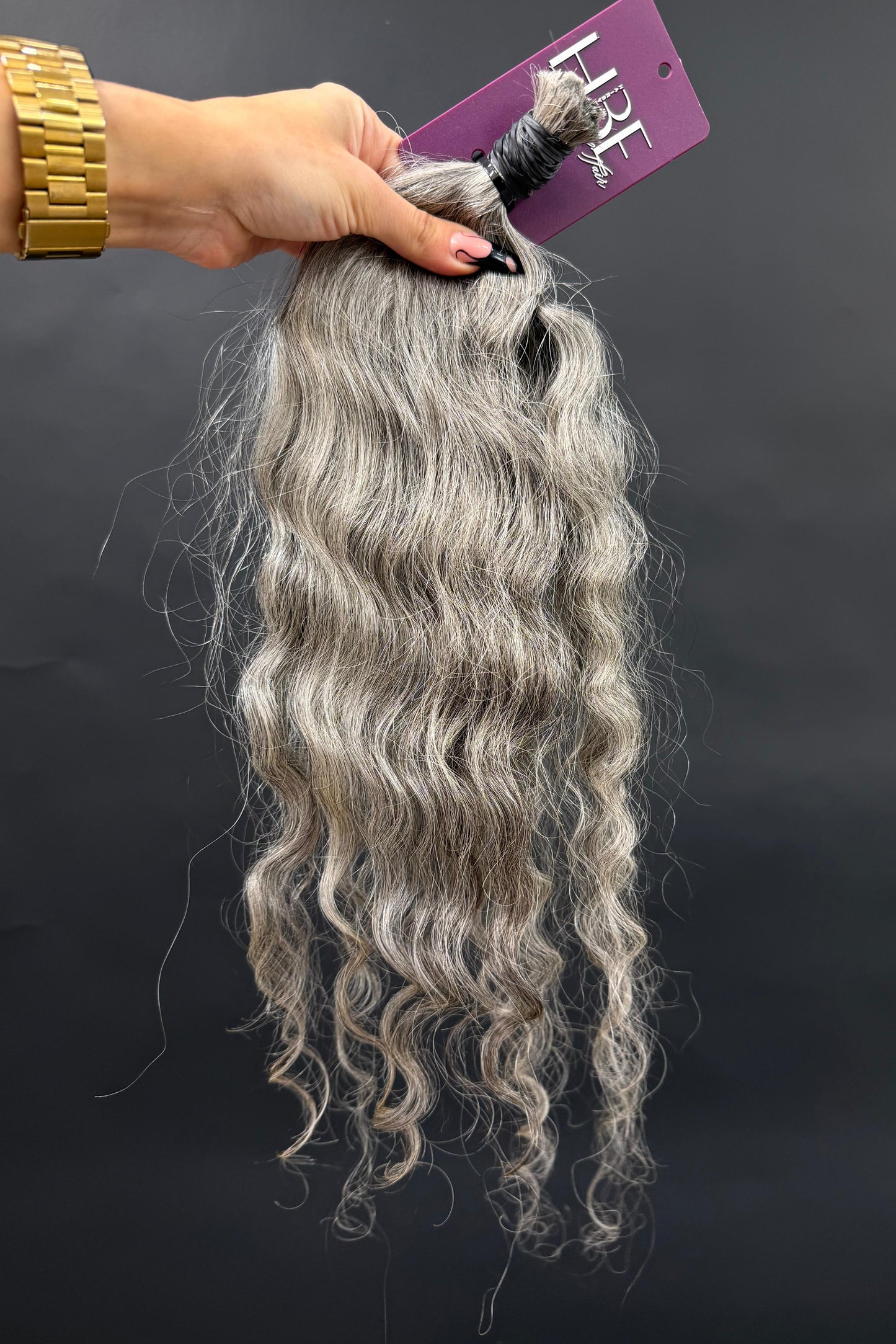 BULK VIRGIN SLAVIC CURLY 45cm : 57g