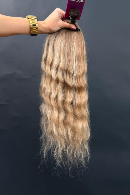 BULK COLORED SLAVIC WAVY 54cm : 127g