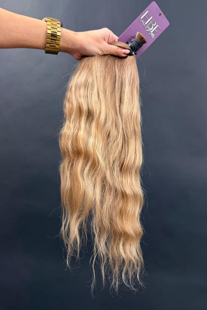 BULK COLORED SLAVIC SLIGHT WAVE 50cm : 117g