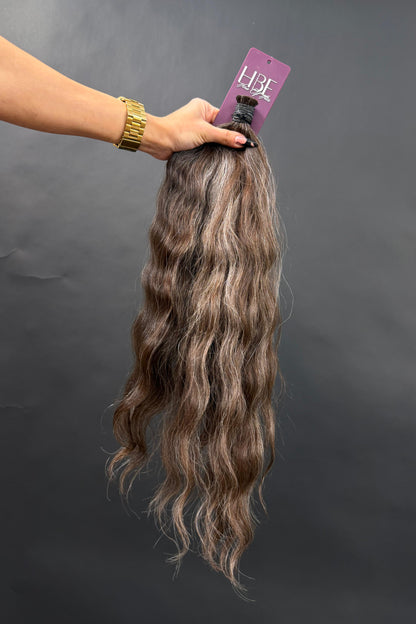 BULK VIRGIN SLAVIC WAVY 58cm : 113g