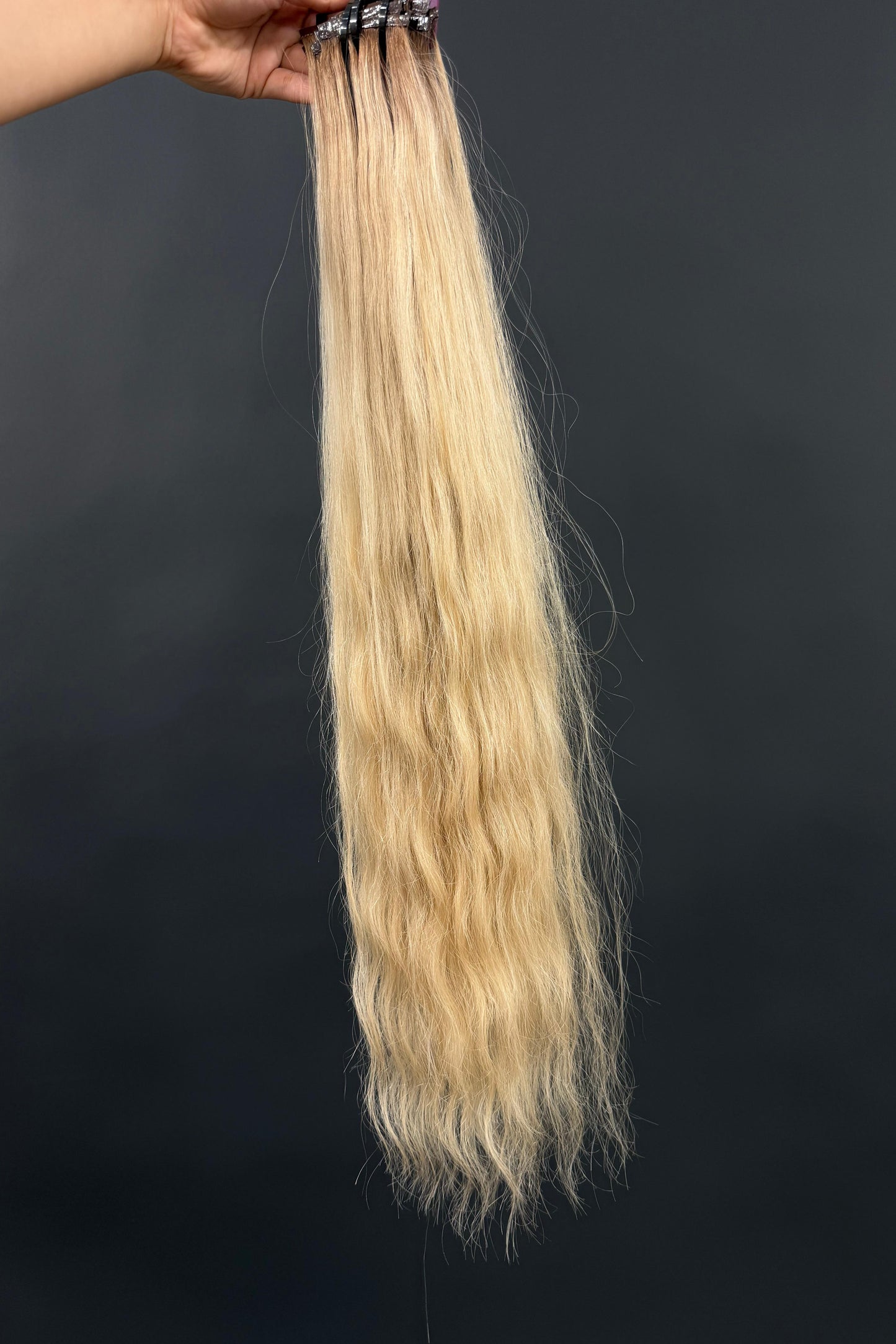 PRE-BONDED COLORED SLAVIC WAVY 63cm : 115g