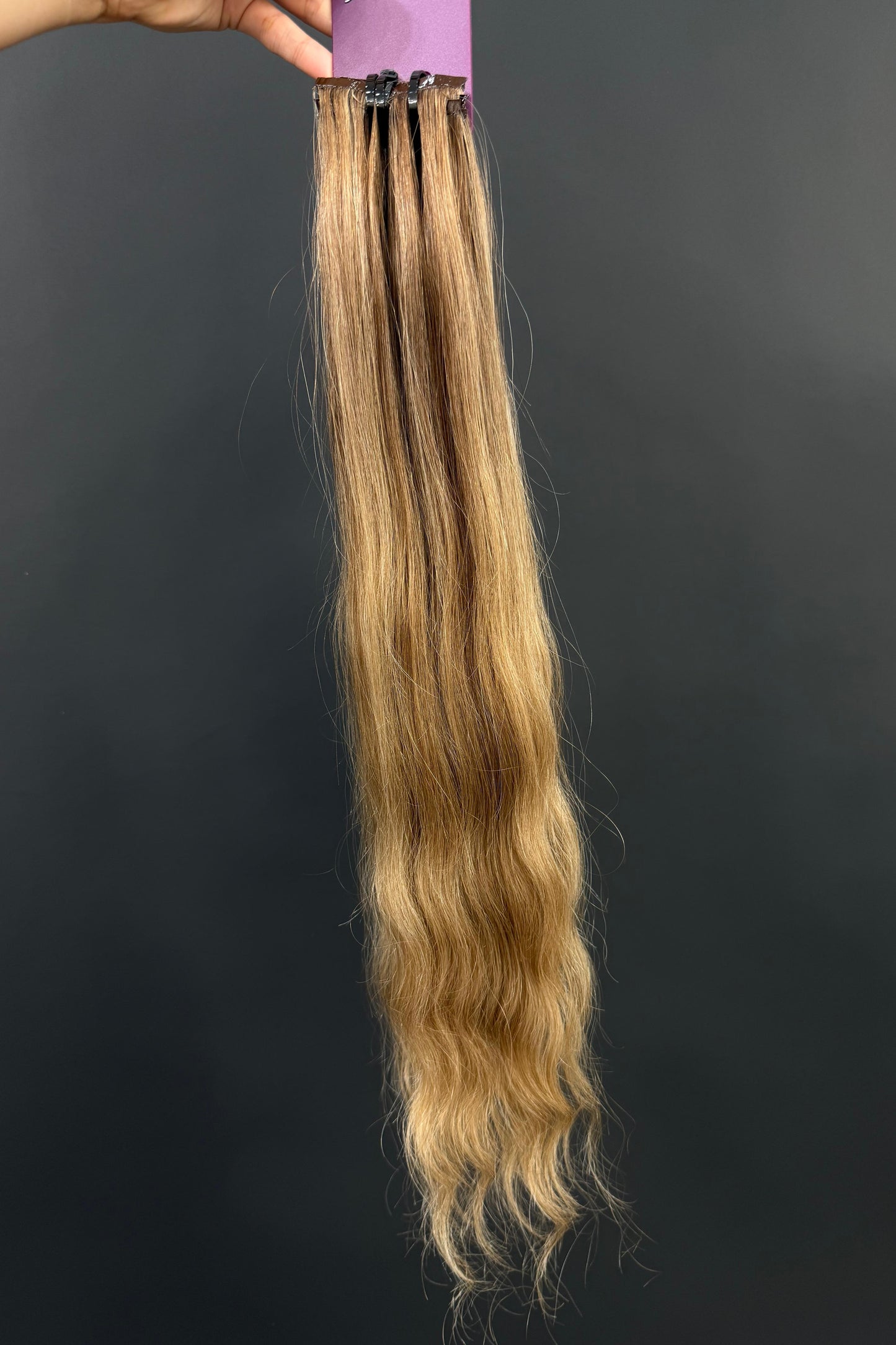 PRE-BONDED COLORED SLAVIC SOFT WAVE 53cm : 86g