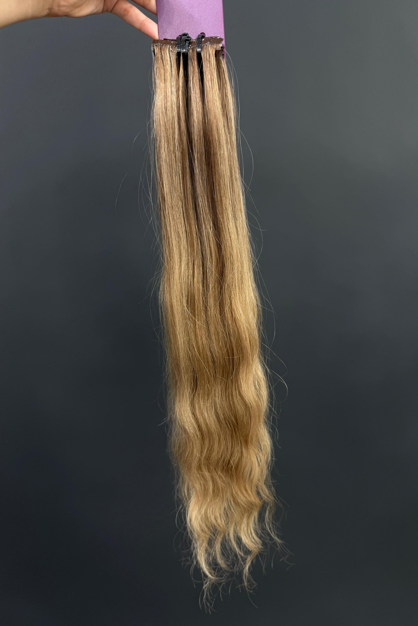 PRE-BONDED COLORED SLAVIC SOFT WAVE 53cm : 86g