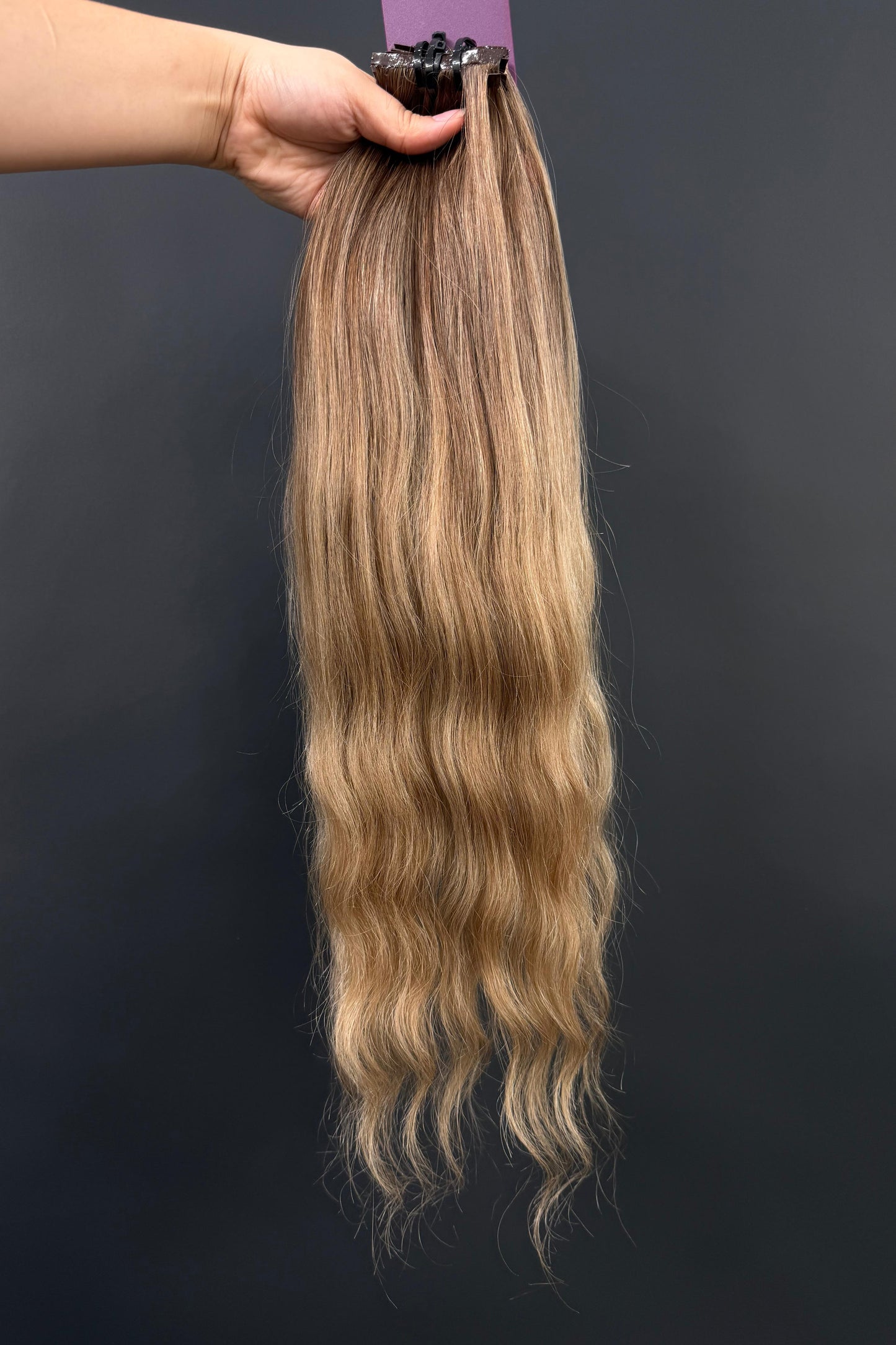 PRE-BONDED COLORED SLAVIC SOFT WAVE 53cm : 86g
