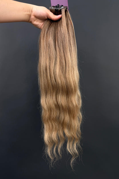 PRE-BONDED COLORED SLAVIC SOFT WAVE 53cm : 86g