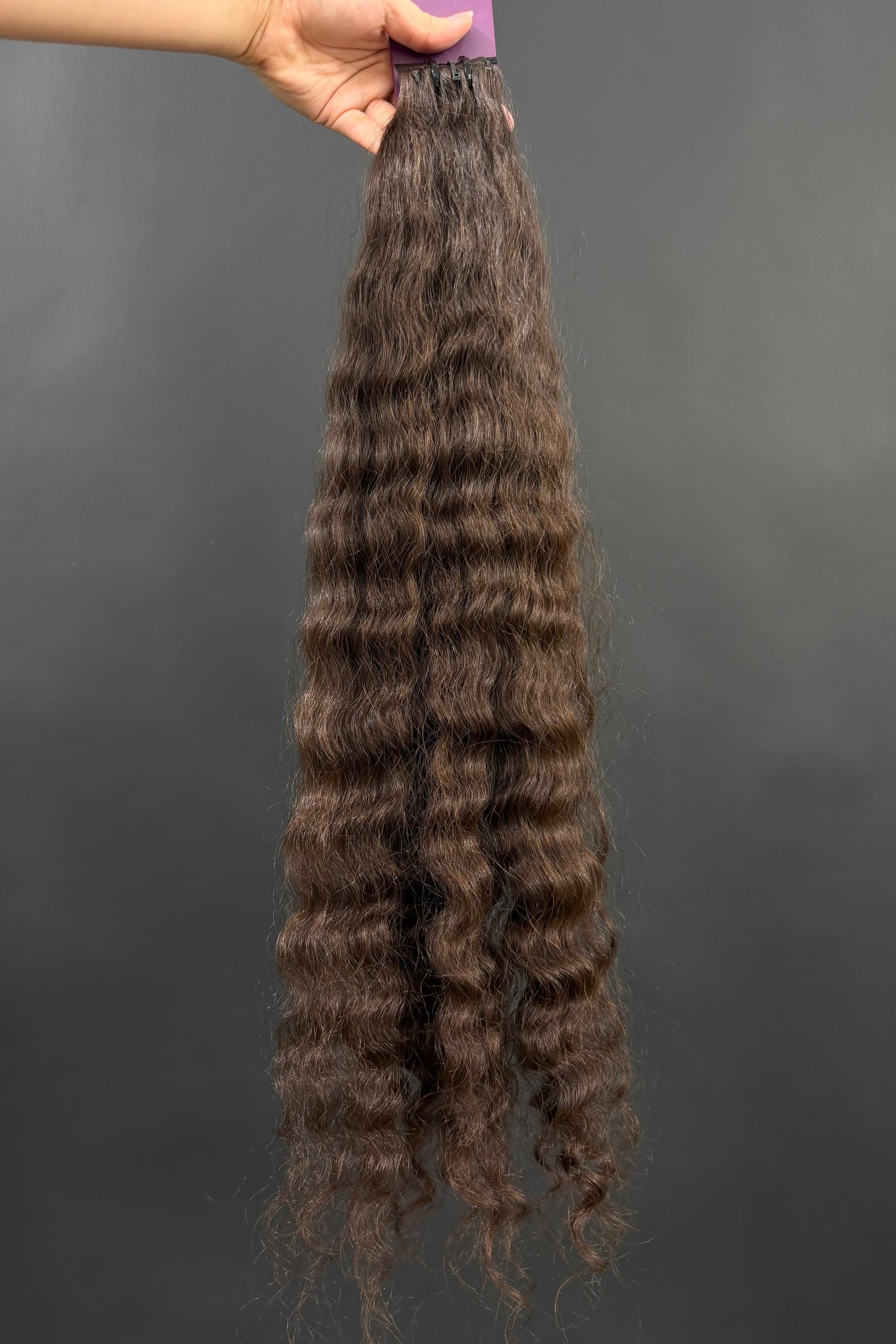 PRE-BONDED VIRGIN SLAVIC CURLY 61cm : 83g