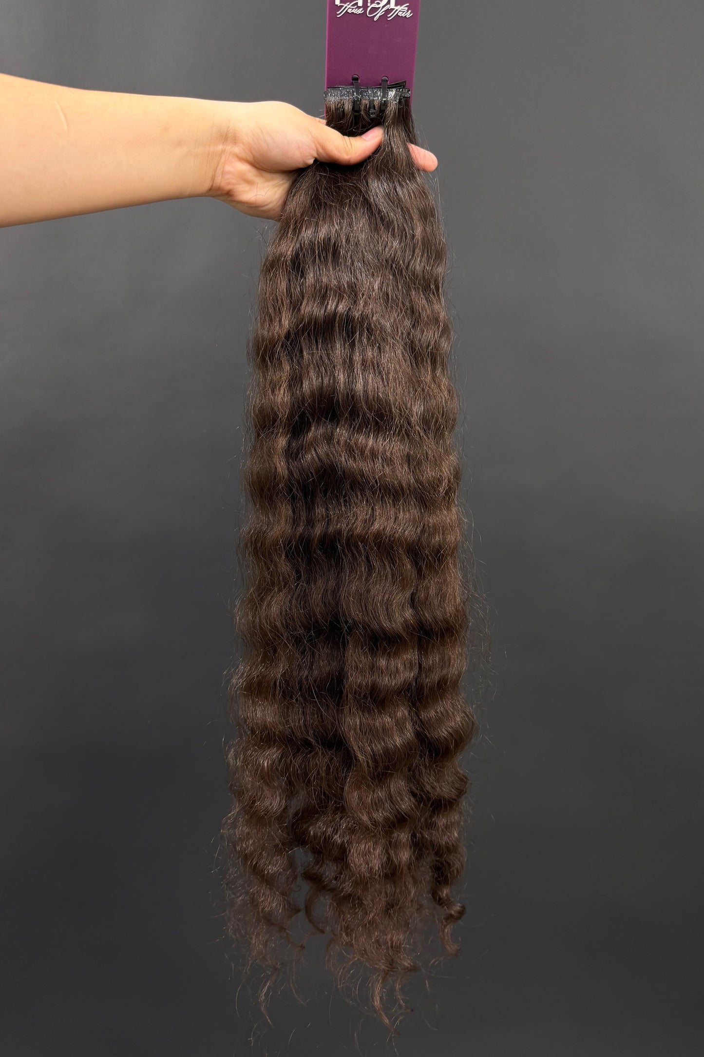 PRE-BONDED VIRGIN SLAVIC CURLY 61cm : 83g