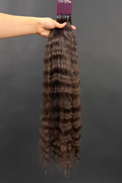 PRE-BONDED VIRGIN SLAVIC CURLY 61cm : 83g