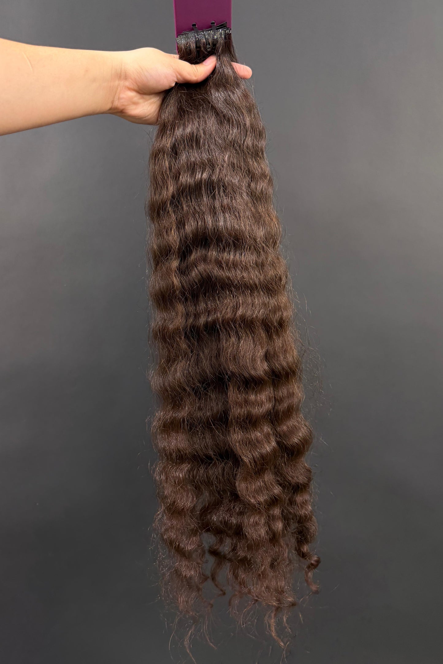 PRE-BONDED VIRGIN SLAVIC CURLY 61cm : 83g