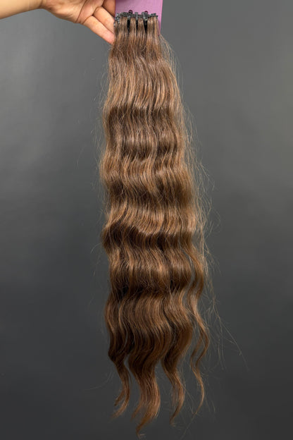 PRE-BONDED VIRGIN SLAVIC WAVY 46cm : 53g