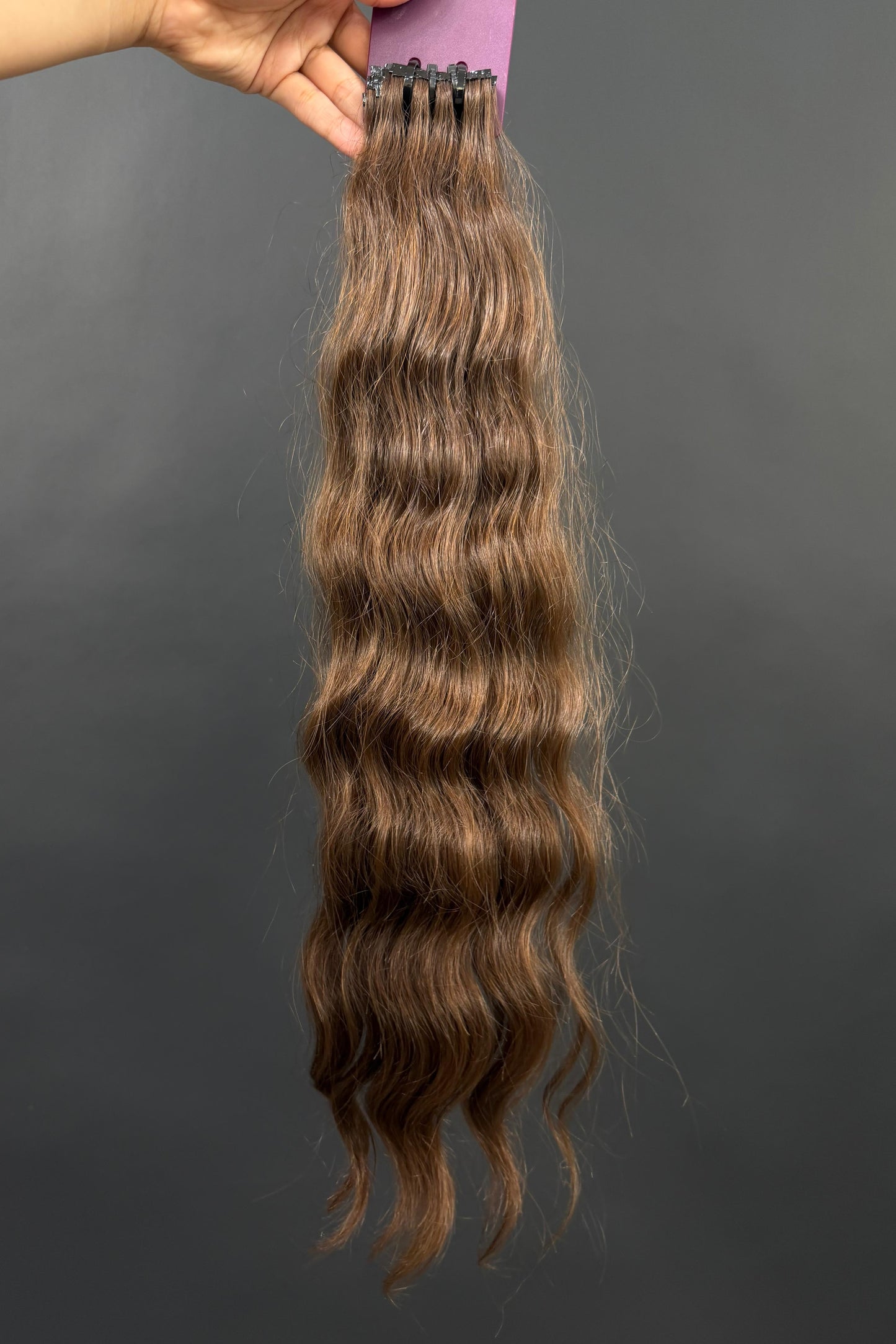 PRE-BONDED VIRGIN SLAVIC WAVY 46cm : 53g