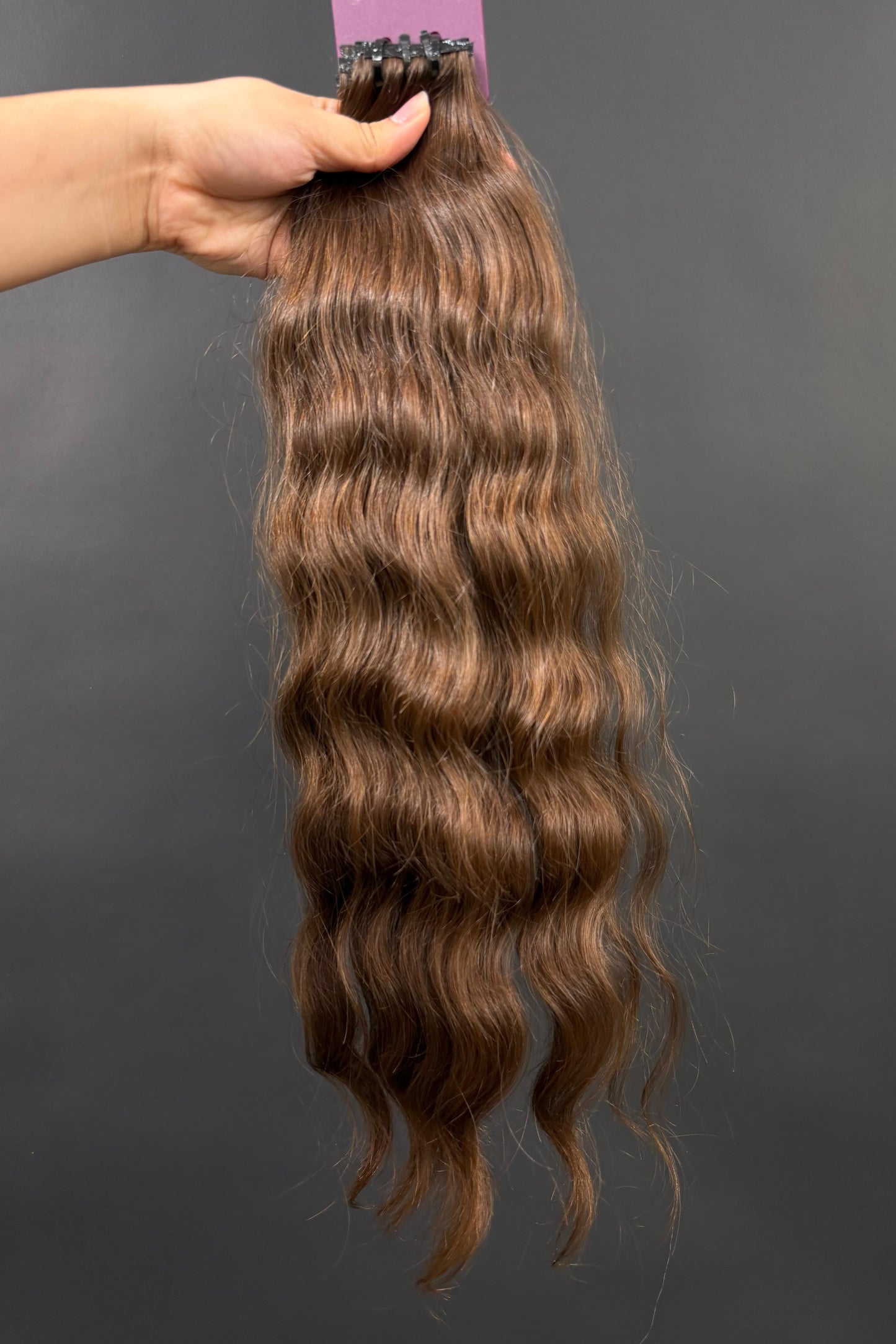 PRE-BONDED VIRGIN SLAVIC WAVY 46cm : 53g