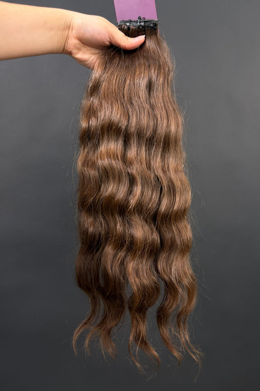 PRE-BONDED VIRGIN SLAVIC WAVY 46cm : 69g