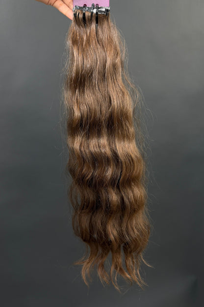 PRE-BONDED VIRGIN SLAVIC WAVY 46cm : 69g