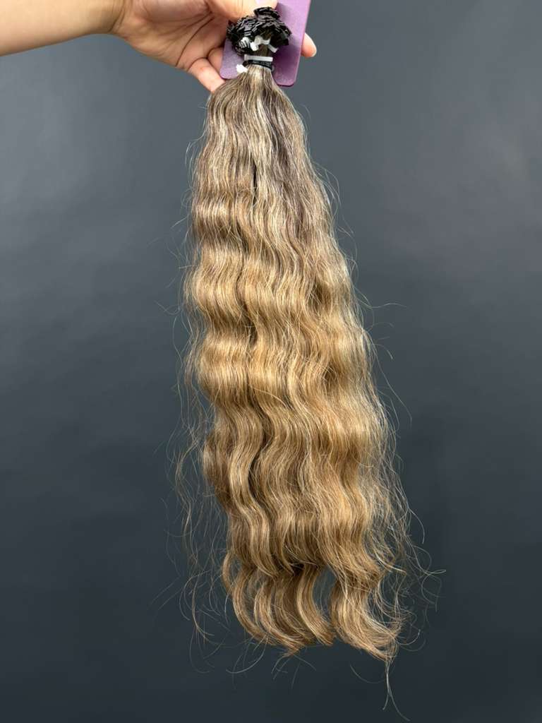 PRE-BONDED COLORED SLAVIC WAVY 44cm : 74g