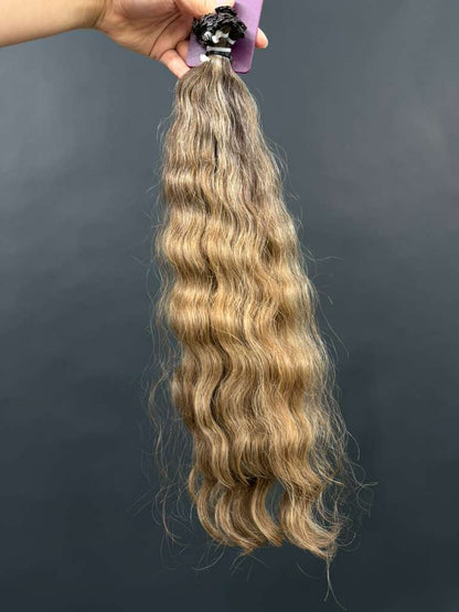PRE-BONDED COLORED SLAVIC WAVY 44cm : 74g
