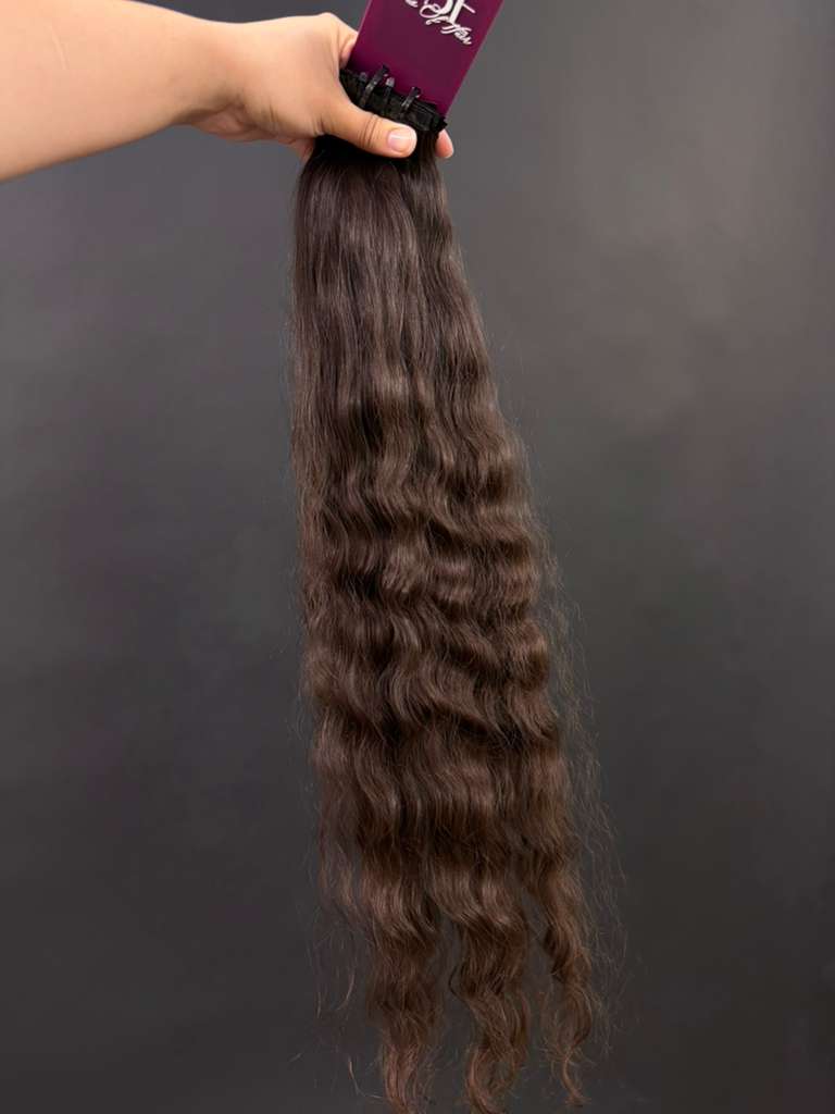 PRE-BONDED VIRGIN SLAVIC WAVY 55cm : 50g