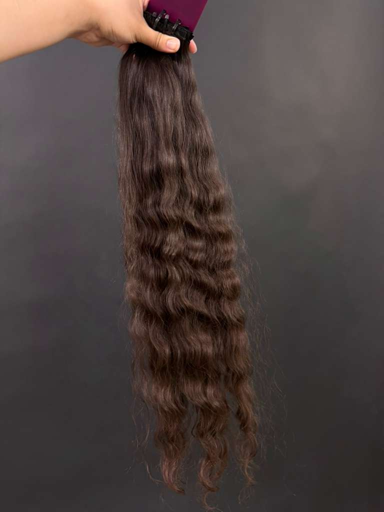 PRE-BONDED VIRGIN SLAVIC WAVY 55cm : 50g