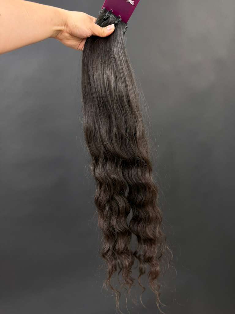 PRE-BONDED VIRGIN SLAVIC DEEP WAVE 62cm : 102g