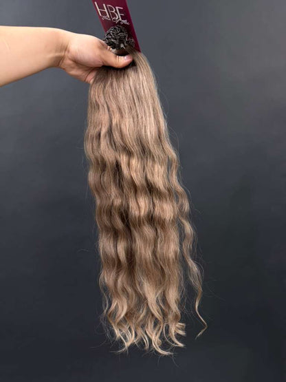 PRE-BONDED COLORED SLAVIC WAVY 50cm : 83g
