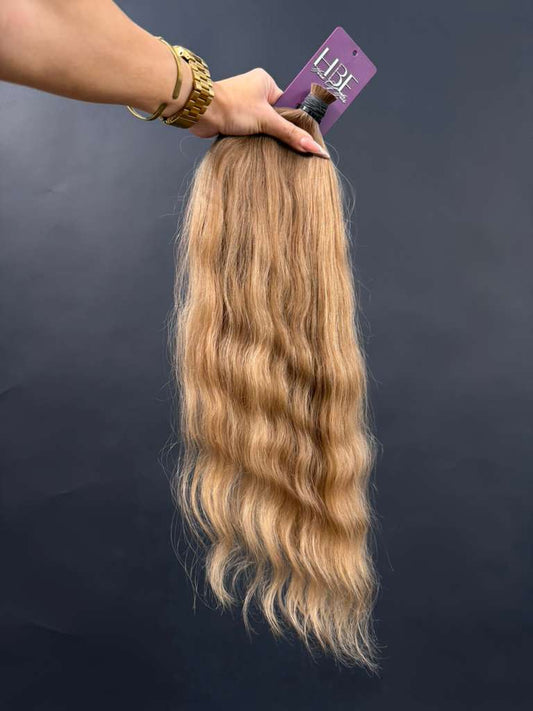 BULK COLORED SLAVIC SLIGHT WAVE 58cm : 128g