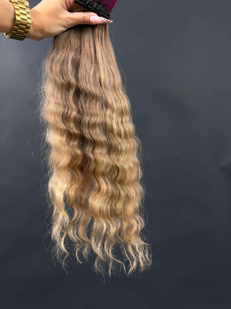 PRE-BONDED COLORED SLAVIC DEEP WAVE 45cm : 50g