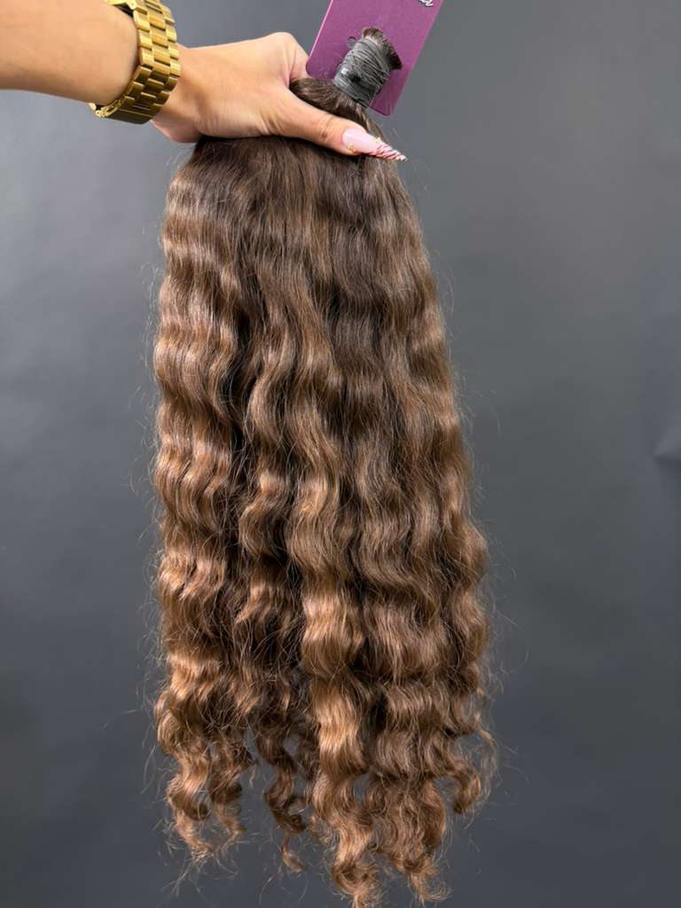 BULK VIRGIN SLAVIC CURLY 53cm : 177g