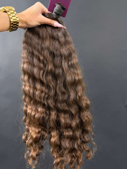 BULK VIRGIN SLAVIC CURLY 53cm : 177g
