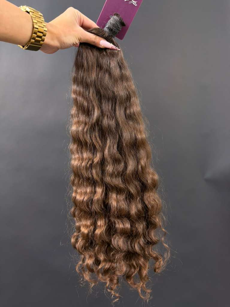 BULK VIRGIN SLAVIC CURLY 53cm : 177g