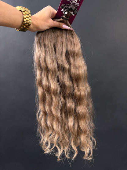 PRE-BONDED COLORED SLAVIC WAVY 50cm : 84g