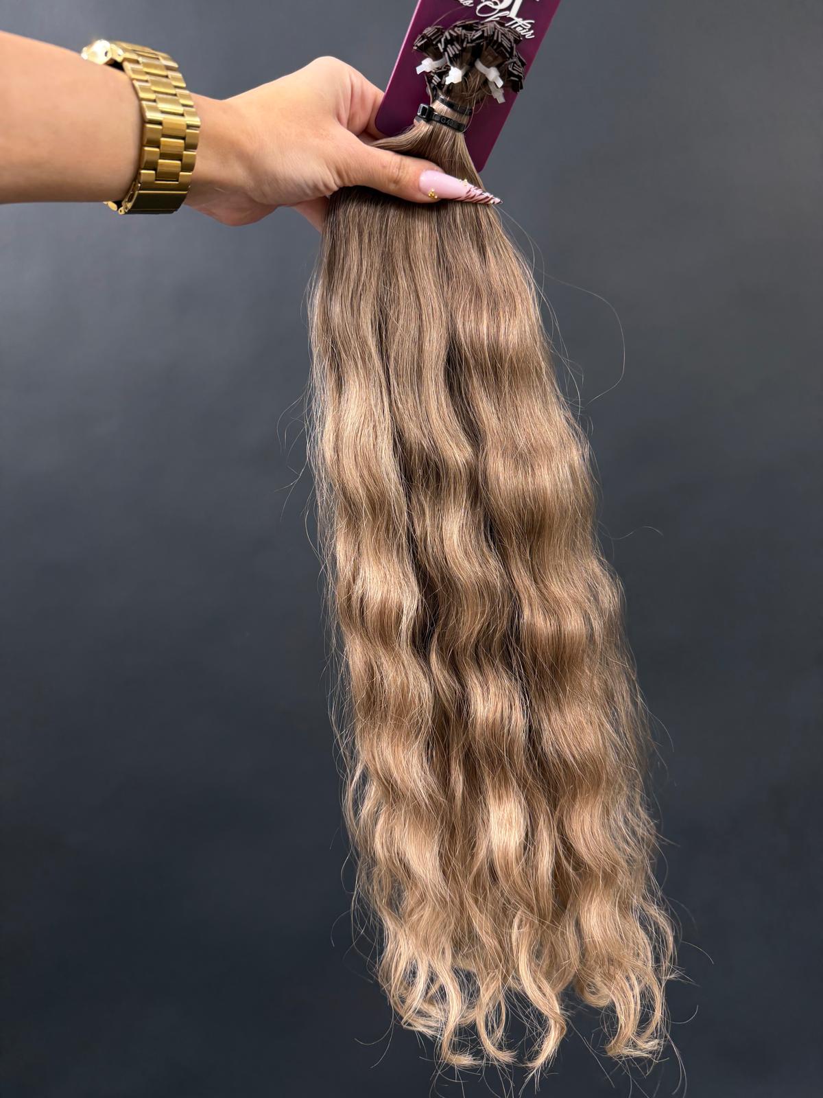 PRE-BONDED COLORED SLAVIC WAVY 50cm : 84g