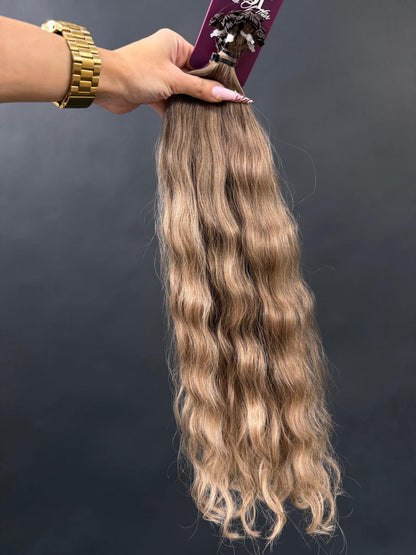 PRE-BONDED COLORED SLAVIC WAVY 50cm : 84g