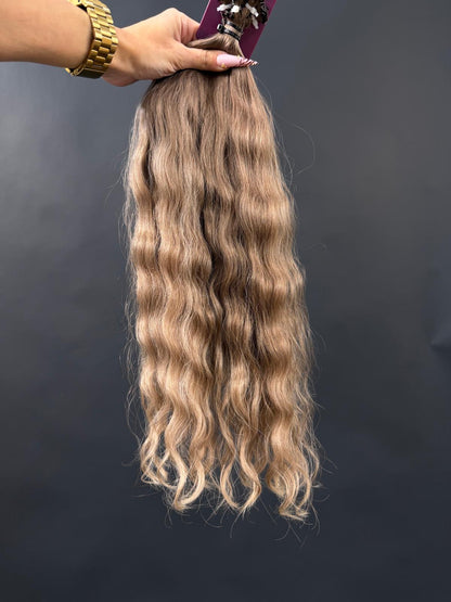 PRE-BONDED COLORED SLAVIC WAVY 50cm : 84g