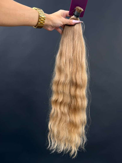 BULK COLORED SLAVIC SLIGHT WAVE 61cm : 136g