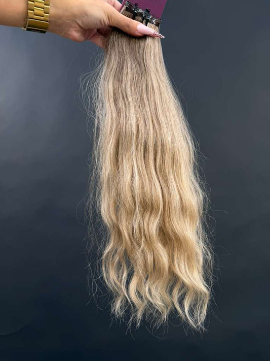 PRE-BONDED VIRGIN SLAVIC WAVY 44cm : 70g