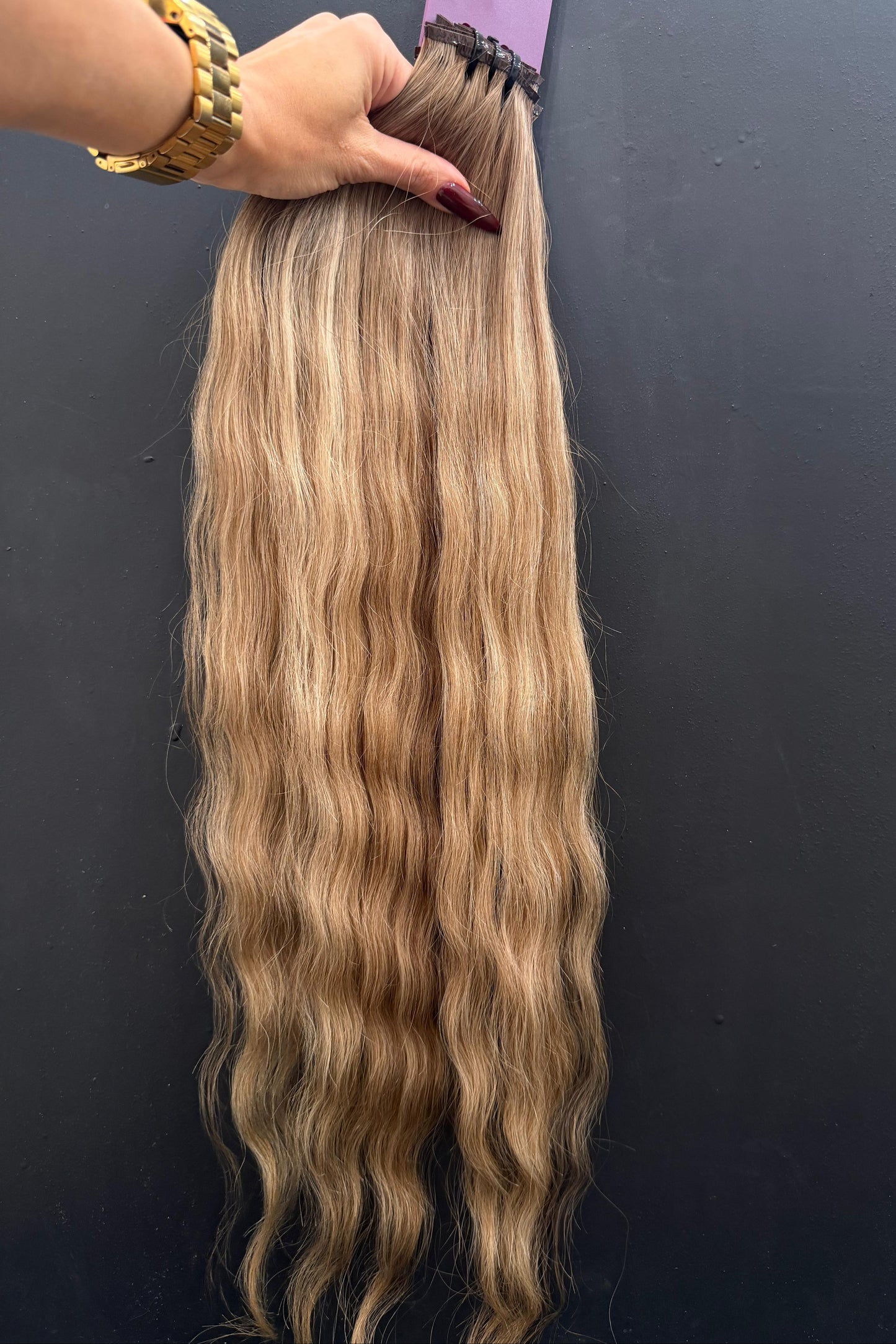 COLORED SLAVIC MIX BLEND WAVY 66cm : 63g