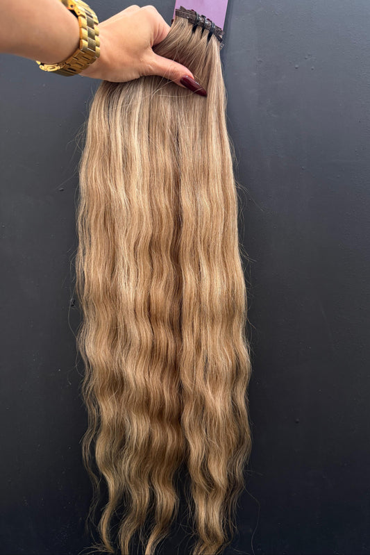 COLORED SLAVIC MIX BLEND WAVY 66cm : 63g