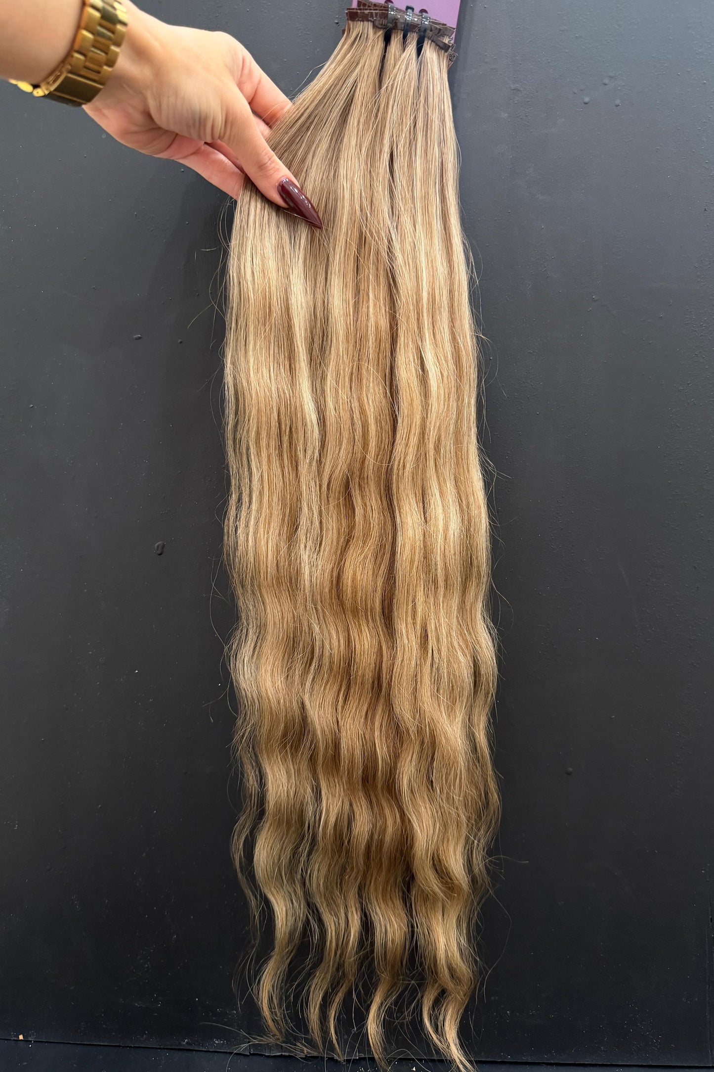 COLORED SLAVIC MIX BLEND WAVY 66cm : 63g