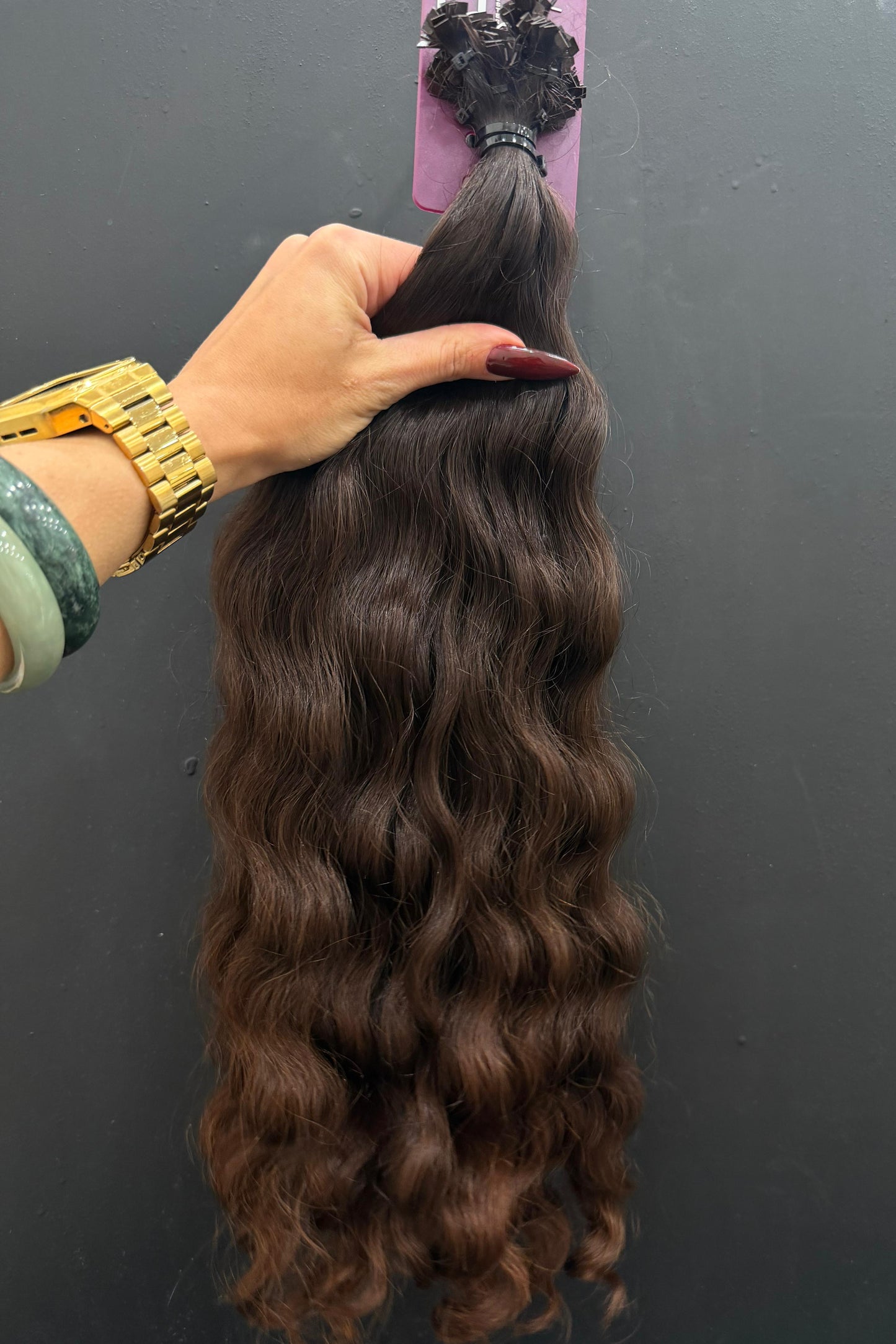 VIRGIN SLAVIC CURLY 52cm : 94g