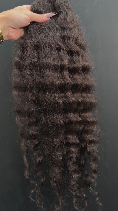 VIRGIN SLAVIC CURLY 56cm : 73g